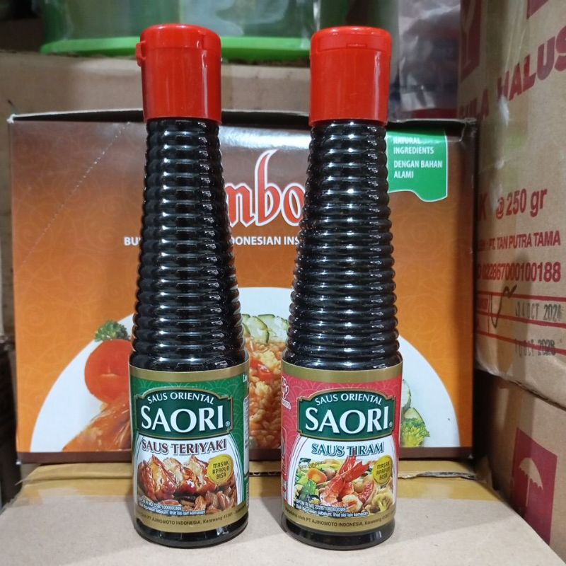 

Saori Saus Tiram Teriyaki Botol 135ml