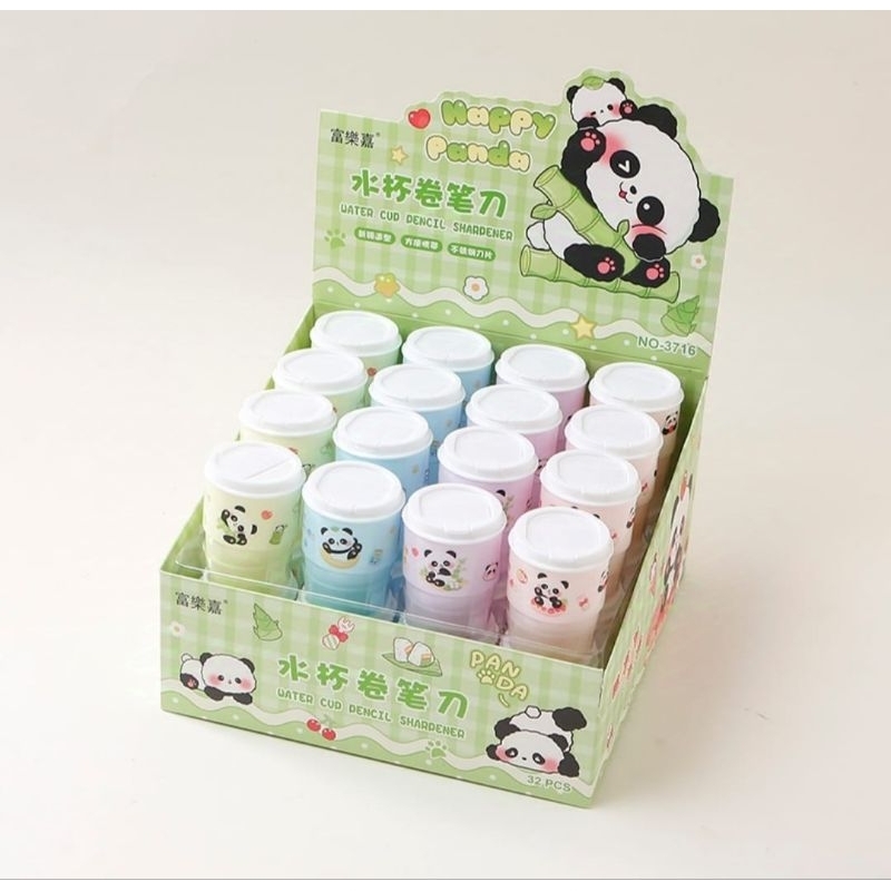 

Rautan Kuromi 1Box 32pcs || Serutan Pensil || Kuromi Pencil Sharpener || Rautan Panda