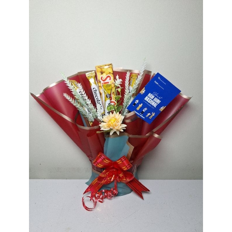 

bucket coklat hampers hari guru valentine