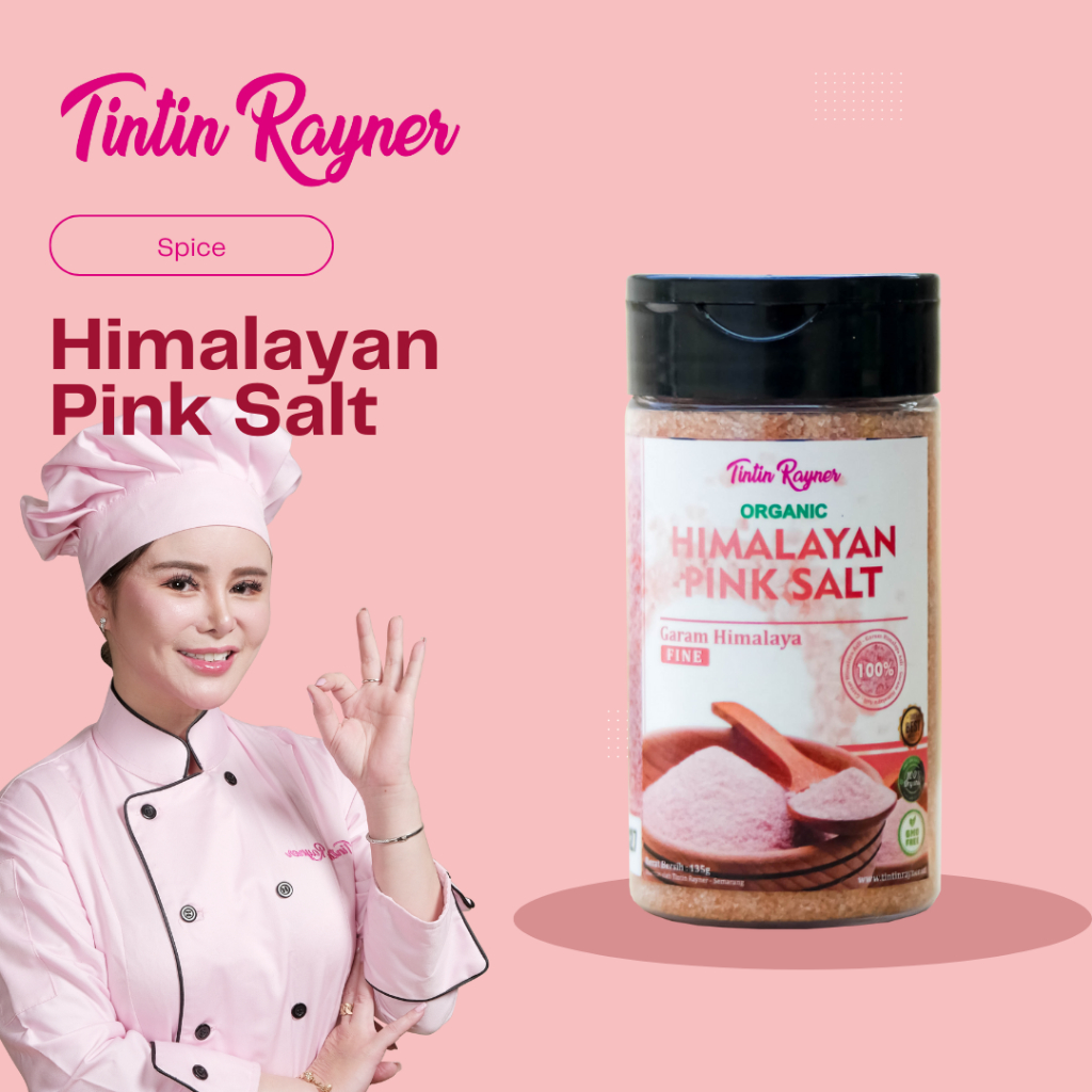 

Tintin Rayner Organic Himalayan Pink Salt / Garam Himalaya