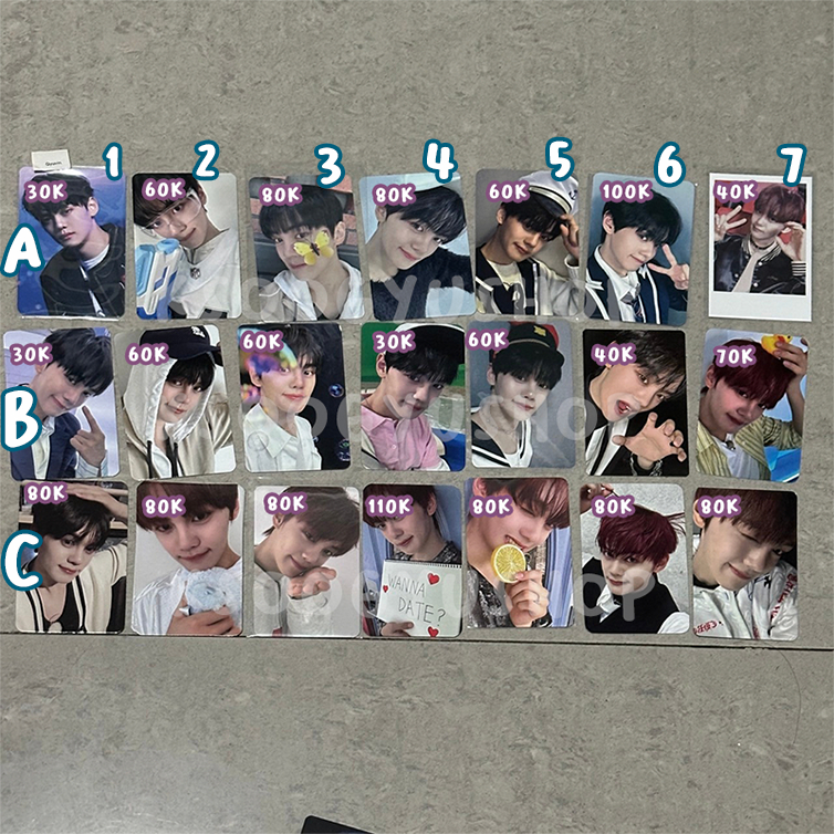 [READY STOCK UNDERPRICE] ZB1 ZEROBASEONE Kim Gyuvin PC Photocard POB Benefit Lucky Draw LD You Had M