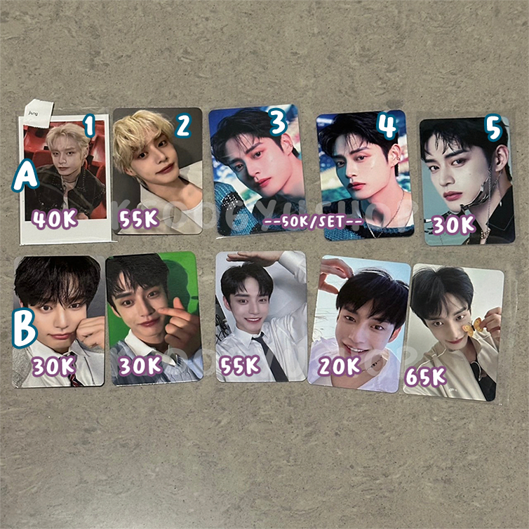 [READY STOCK UNDERPRICE] ZEROBASEONE ZB1 Kim Jiwoong PC Photocard POB Benefit Lucky Draw LD Cinema P