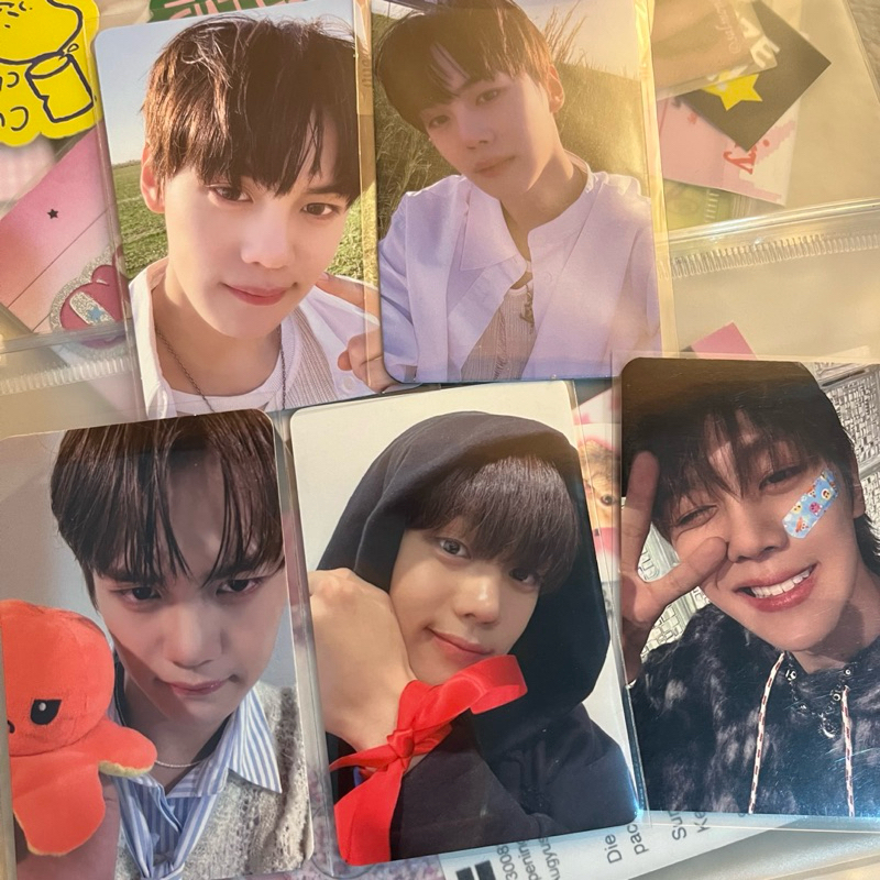 photocard kim gyuvin zb1 zerobaseone withmuu ribbon jump up plester band aid aladin digipack yhmah y