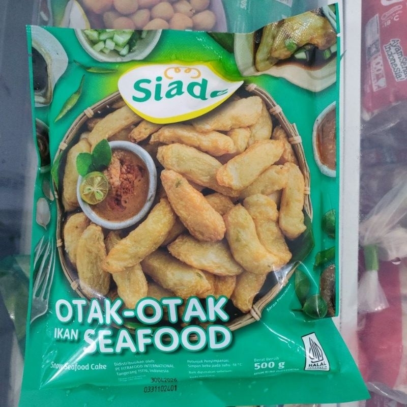 

Siade otak-otak ikan seafood/ikan olahan