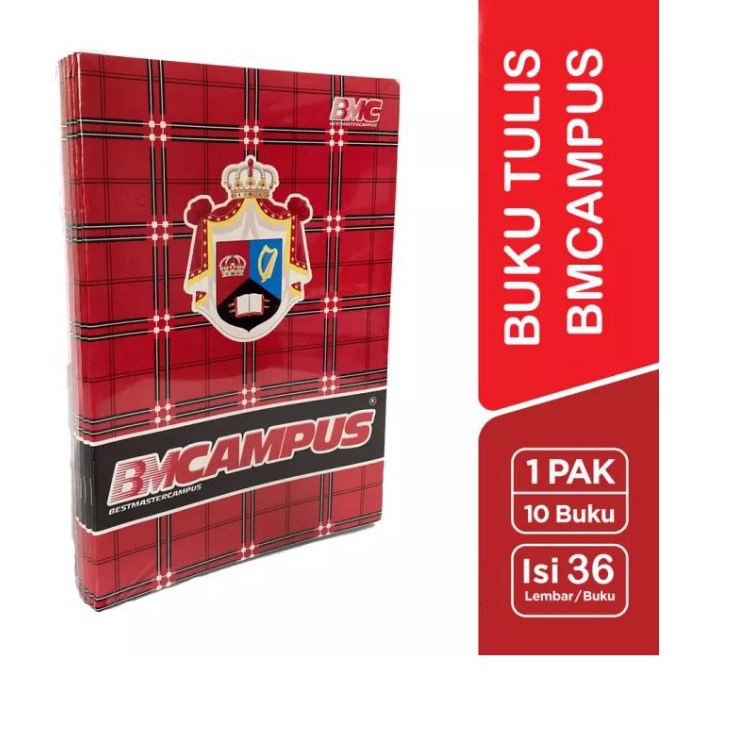 

Ready 1Pack Buku Campus Isi 36 Lembar BMC Buku Tulis BMCampus V5