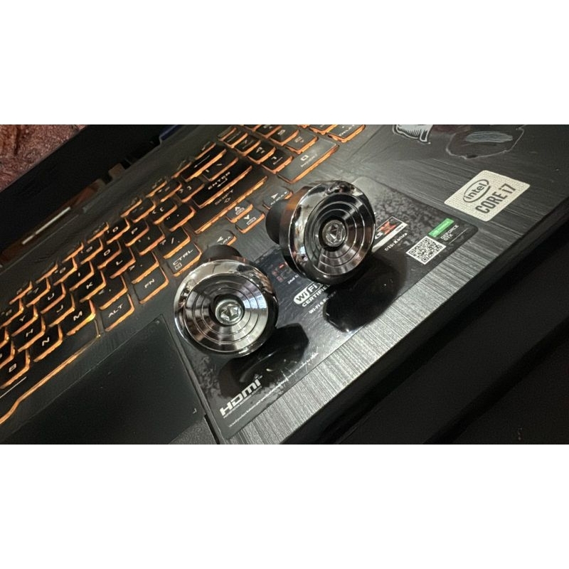 JALU STANG SPIRAL JALU STANG SLIM HE'NG SEPASANG JALU STANG CROM ALL MOTOR BEAT MIO VARIO DLL