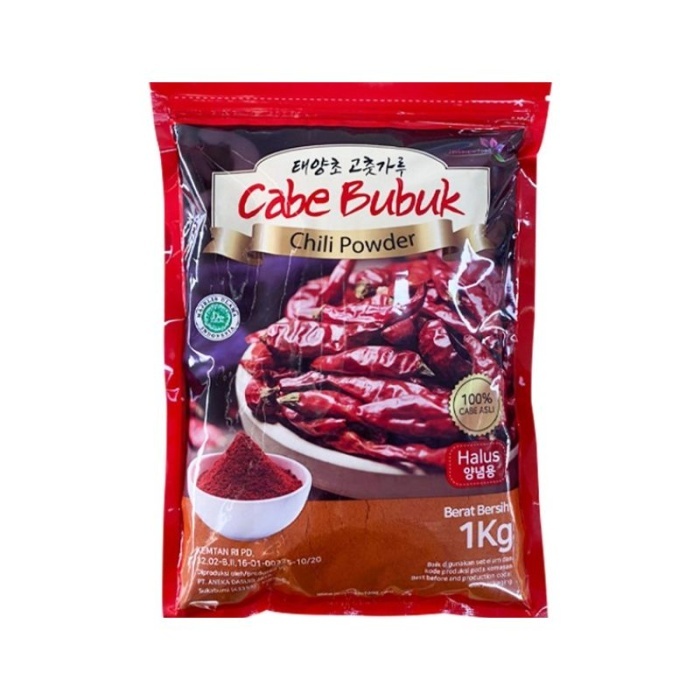 

GOCHUGARU HALAL BUBUK CABE KOREA HALUS DAN KASAR DASUIB 1KG