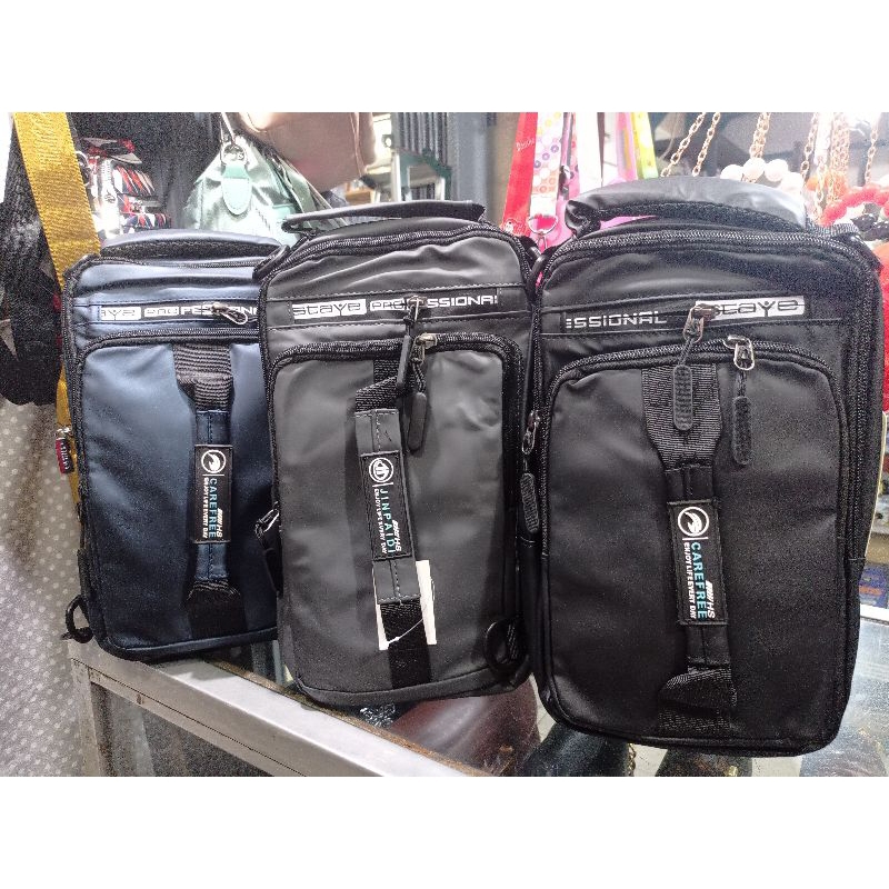 LilaBag Tas pria 3fungsi anti air Ransel mini pria anti air Slingbag cowok terbaru