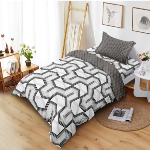 Reans - Bedcover Vallery Quincy Single Corak ( 120 x 200 ) Luxton