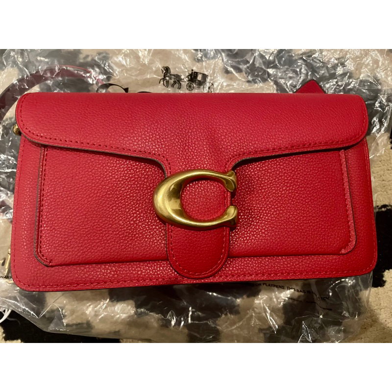 Tas Preloved Coach Tabby Red (BELI DI SJATHENTIC.ID)