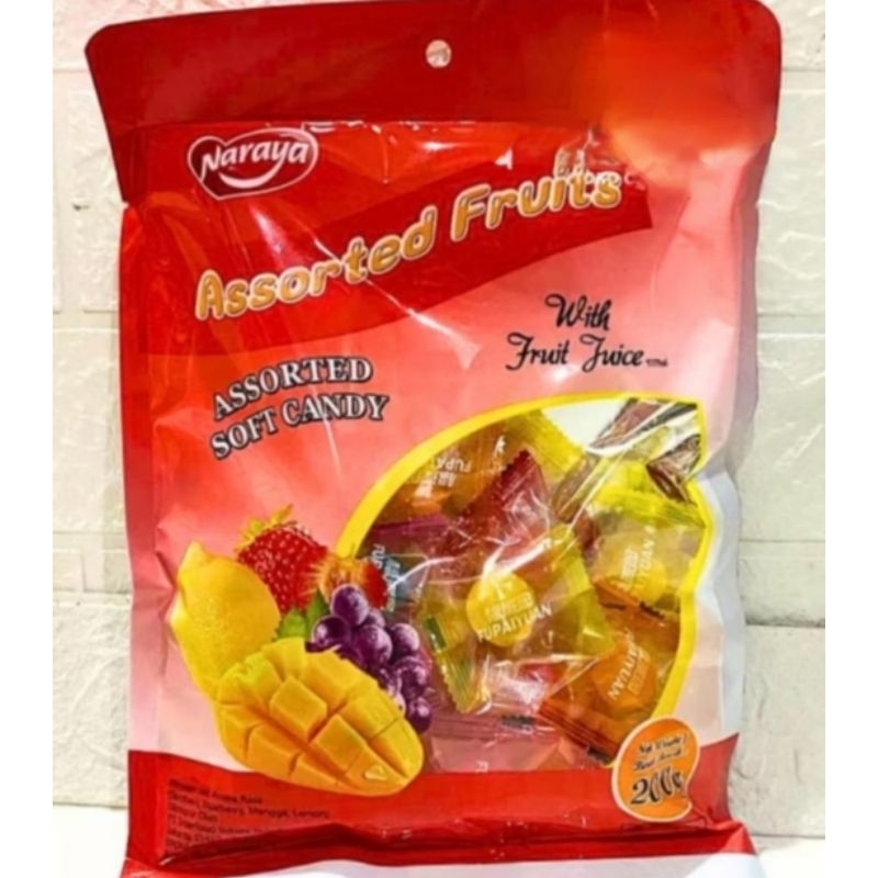 

NARAYA SOFT CANDY ASSORTED 200 GR