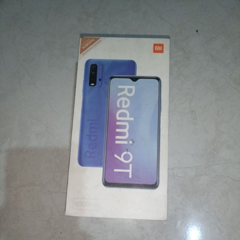 DUSBOX KOTAK DUS REDMI 9T ORI BAWAAN HP