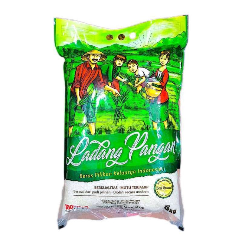 

Beras 5Kg Ladang pangan (murah)