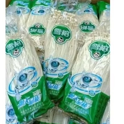 

1pcs - Jamur Enokidake Import 100 gr / Jamur Import Enokidake
