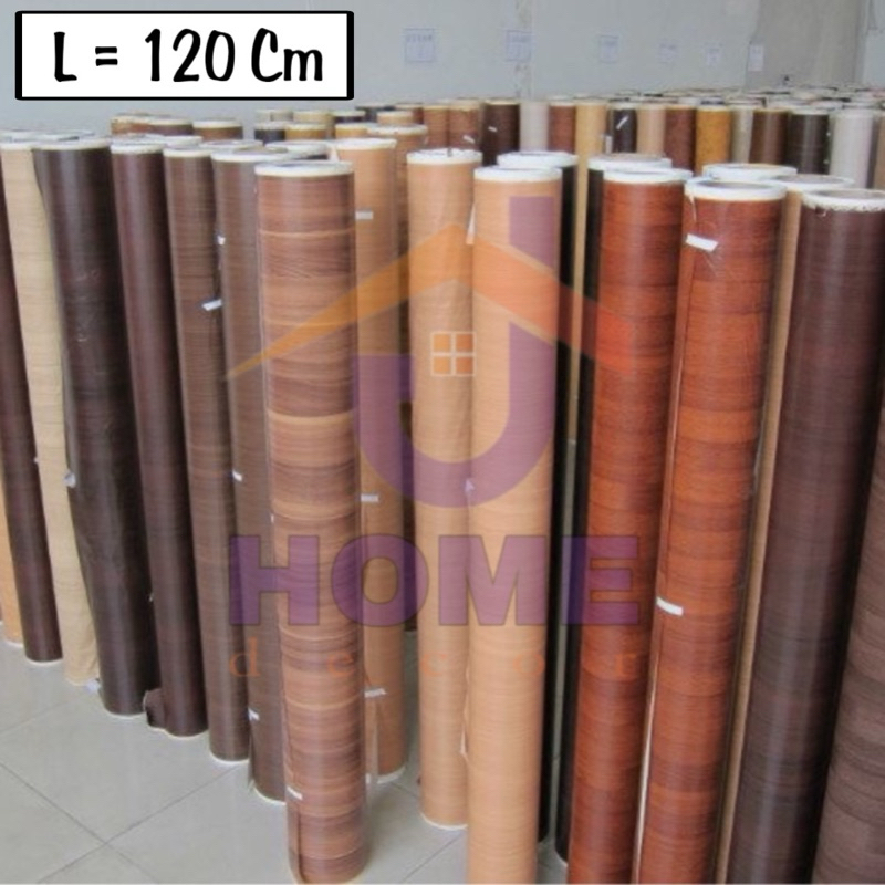 Wallpaper Stiker Kayu 1 Roll (50 Meter)