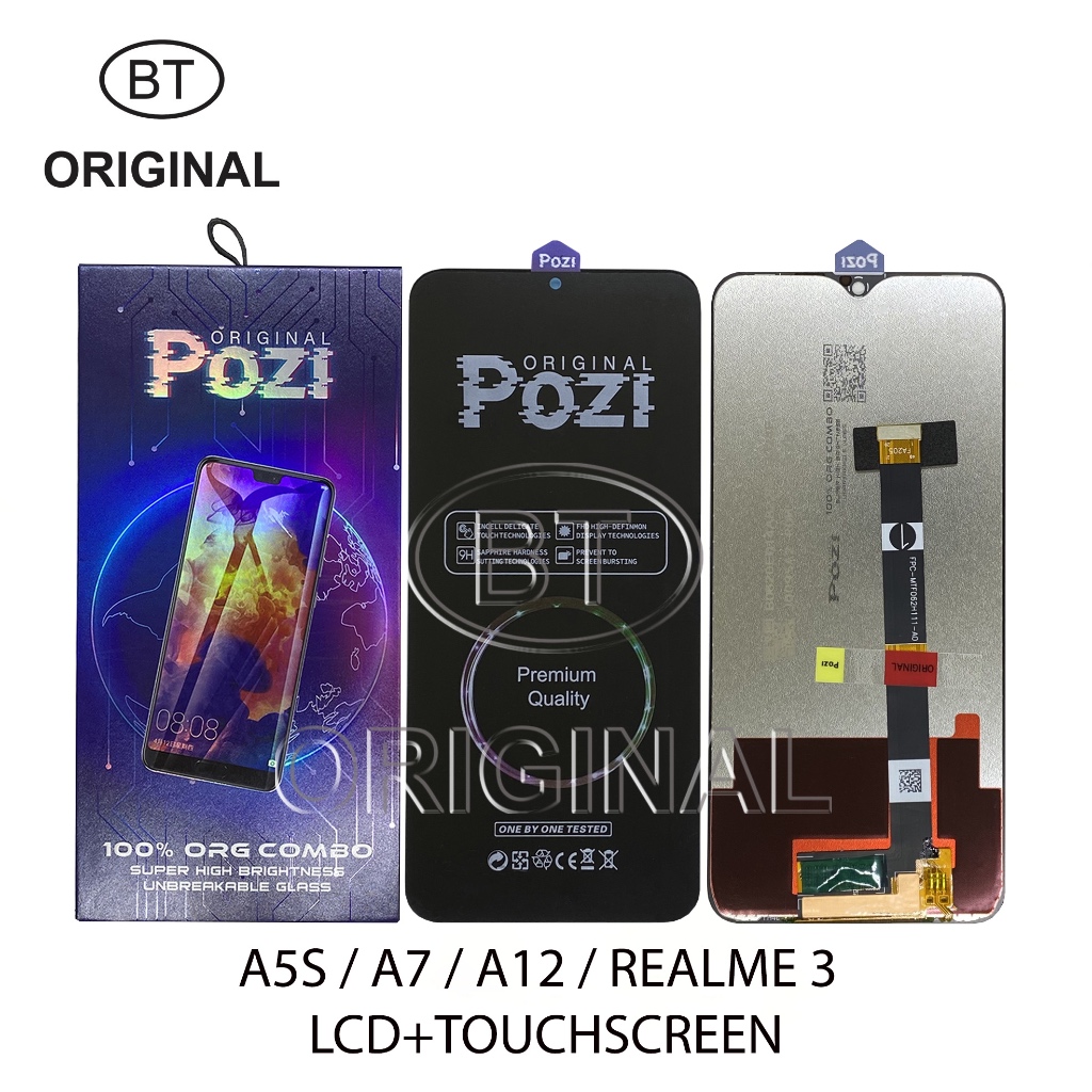 LCD OPPO A5S - A7 - A12 2020 - ORIGINAL ORG POZI