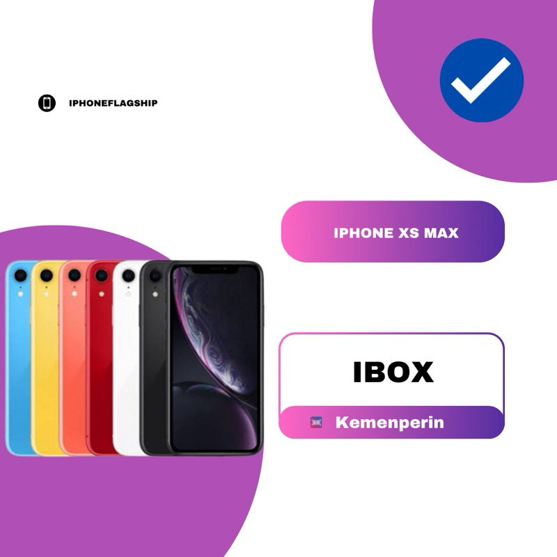 Iphone Xr 64 gb 128 gb 256 gb ex ibox