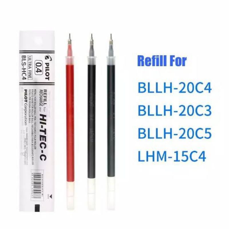 

Refill Isi Hi-Tec-C PILOT 0.25/0.3/0.4/0.5 [ 1Pcs ] / Isi Pen Hi-Tech C