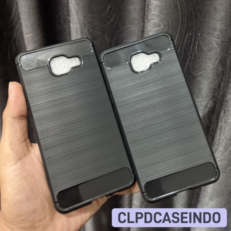 Soft Case Samsung A5 2016 SM-A510 Hitam Carbon
