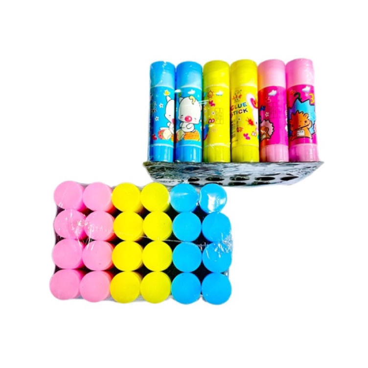 

KODE U82F 24 pcs Lem Stik Fancy Glue Stick Besar 23gr