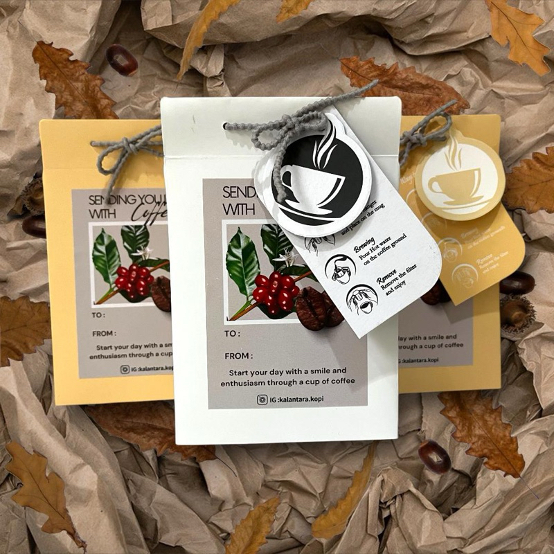 

Souvenir Package Coffee Drip isi 3