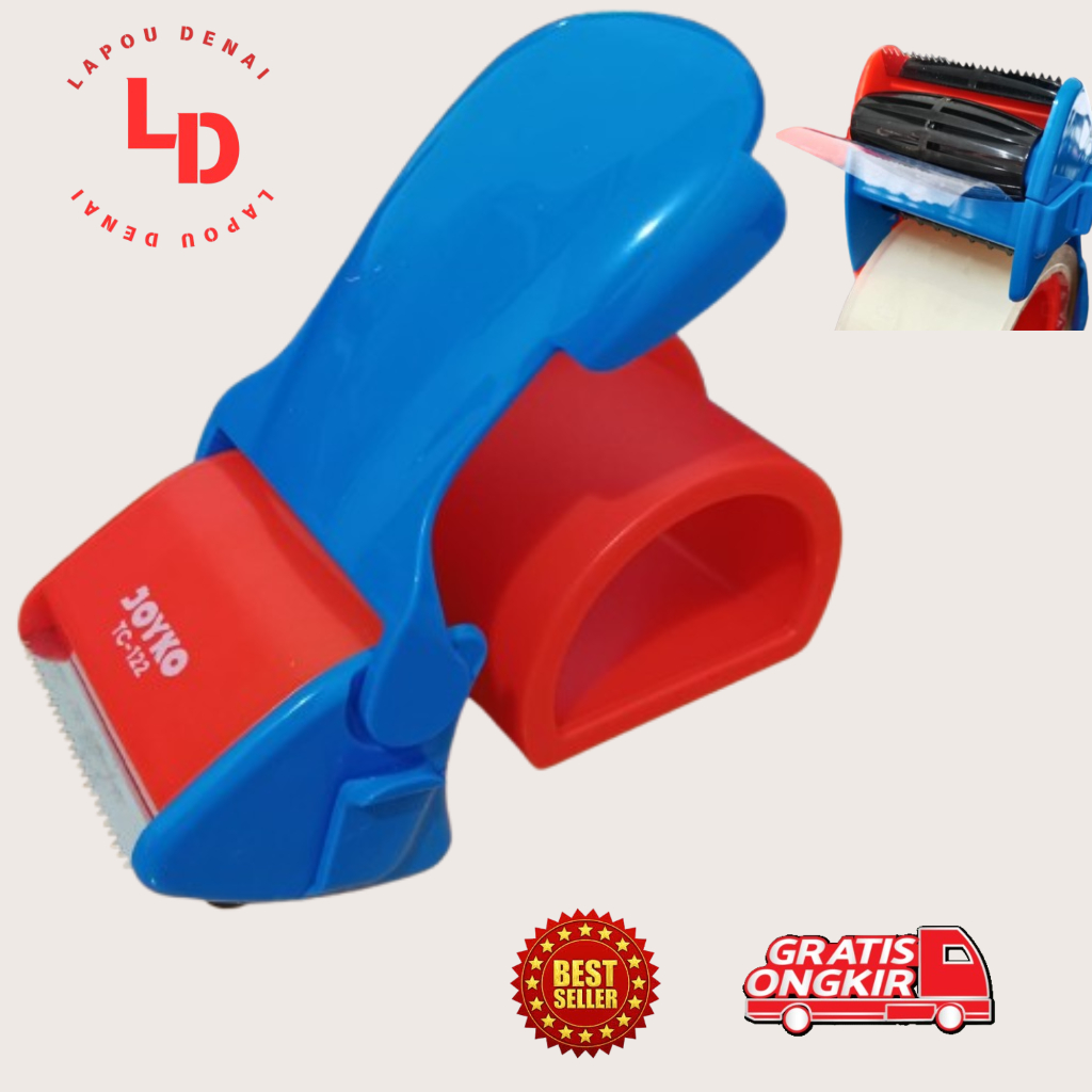 

Tape Cutter Tape Dispenser Pemotong Pita Perekat Joyko TC-122