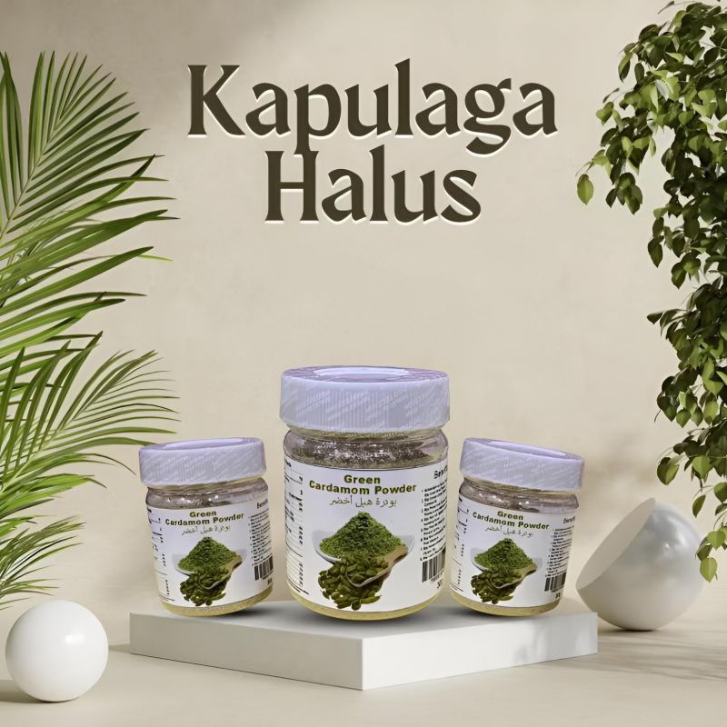 

Bubuk Serbuk Kapulaga Hijau Green Cardamom 30g Super Aroma