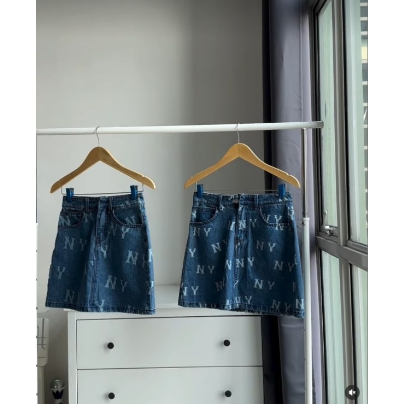MLB SKIRT DENIM