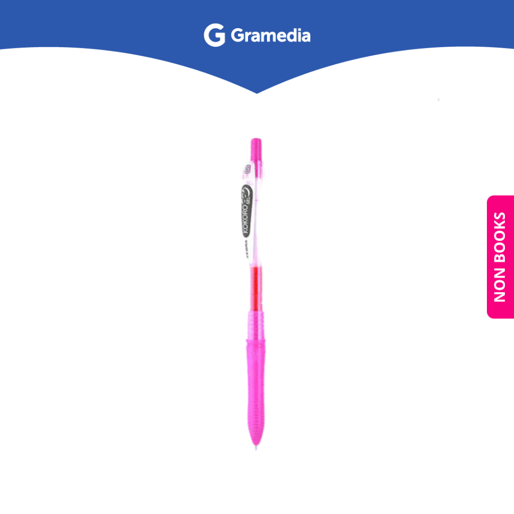 

Gramedia Depok - ZEBRA KOKORO GEL PEN 0.5 MM PINK