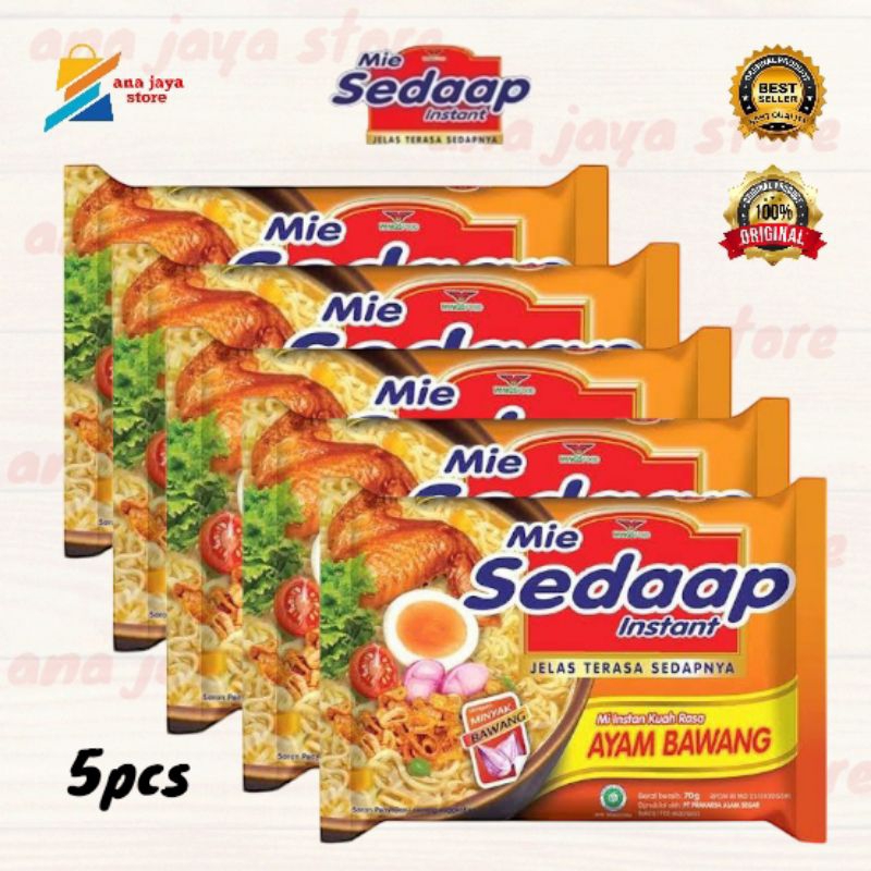 

mie sedaap ayam bawang 5pcs