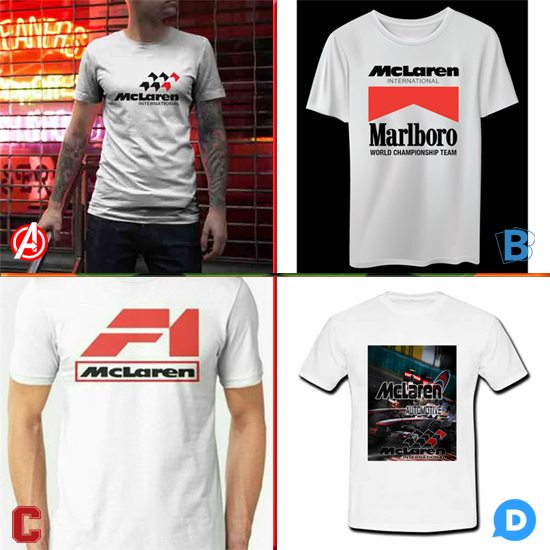 || READY STOCK GA PERLU TANYA || LANGSUNG ORDER AJA || Kaos McLaren International Tshirt 100% Cotton