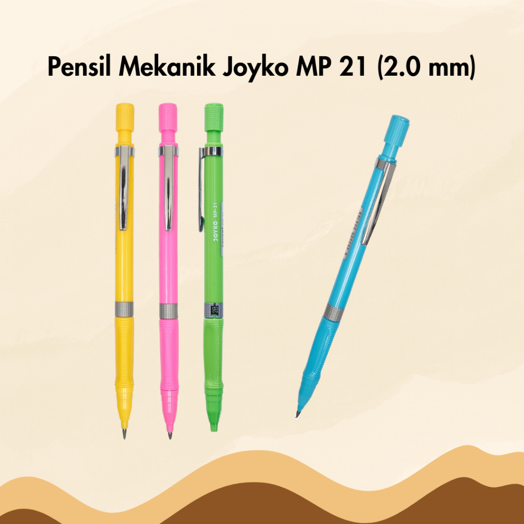

Pensil Mekanik Joyko MP-21 2.0 mm Mechanical Pencil