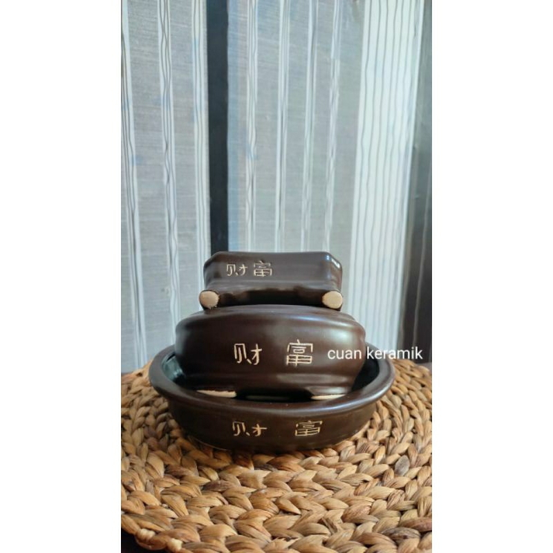 POT BONSAI KERAMIK 1 SET (DAPAT 3POT)