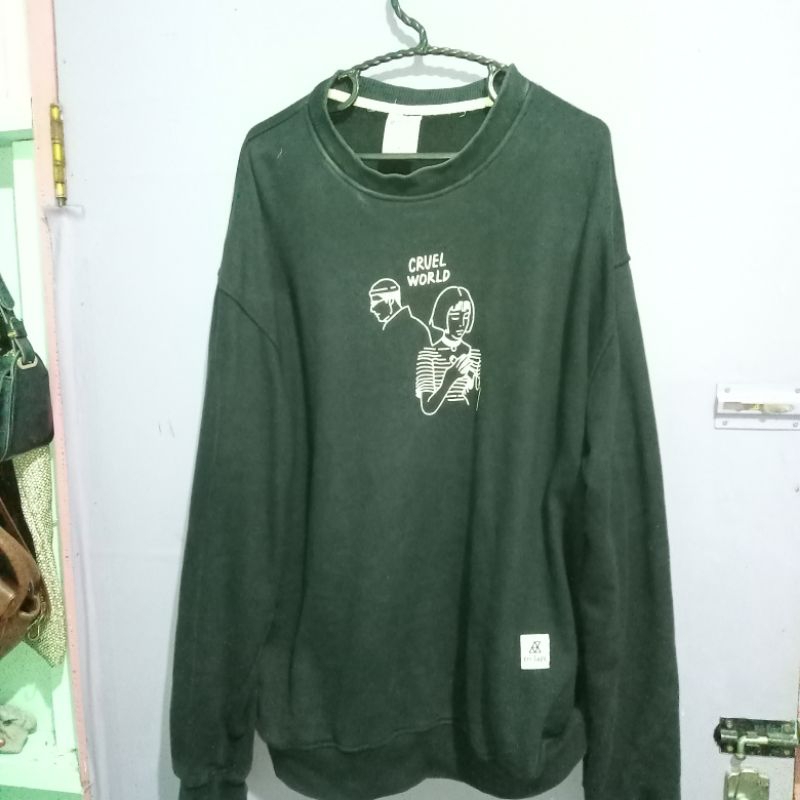 preloved sweater reclays black