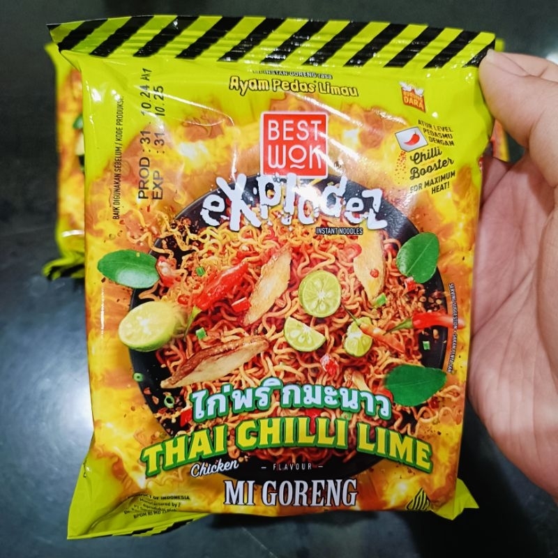 

Bestwok mi goreng Thai Chili Lime, mi instan, mie Thai Chili Lime, mie langka, mie unik, mie jarang dijual