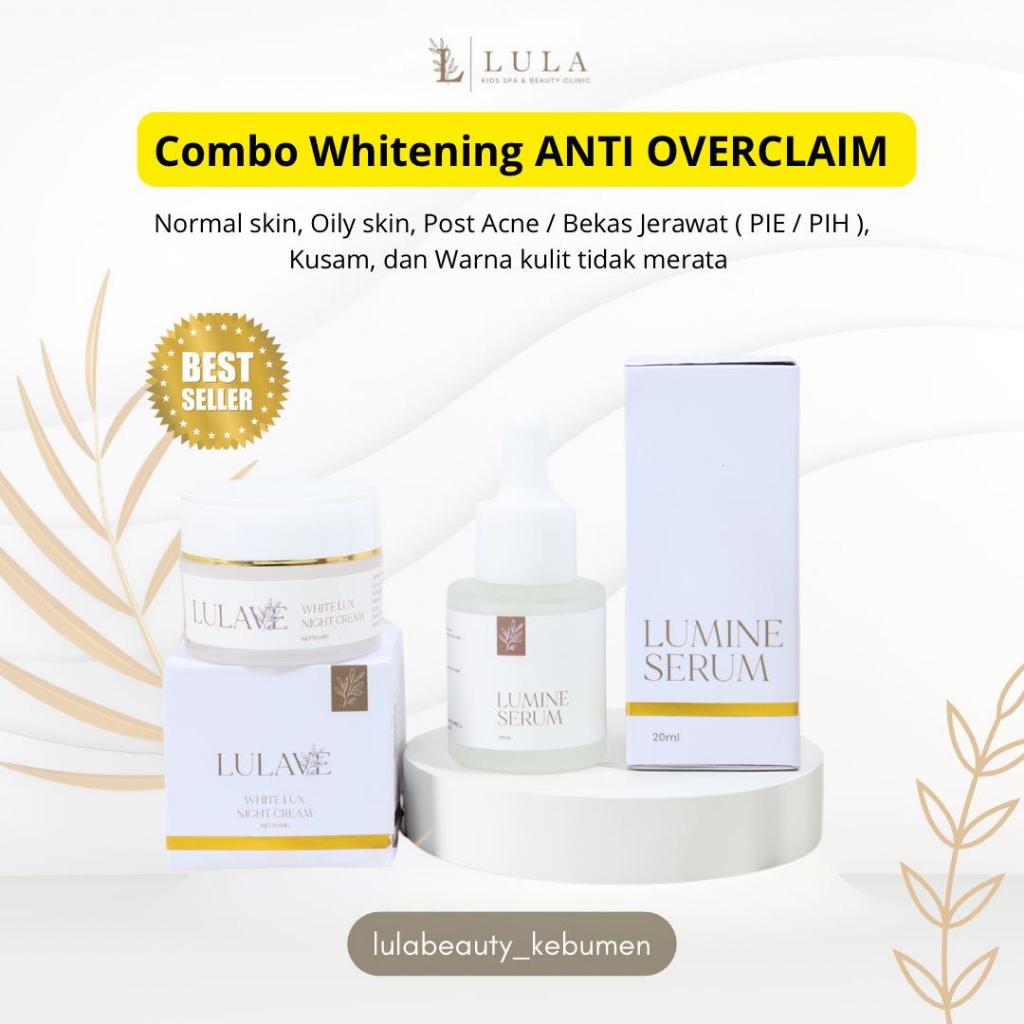 01.01 COMBO WHITENING (WHITE LUX DAN SERUM LUMINE)
