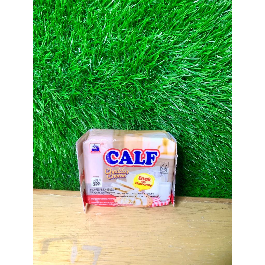 

Calf Cheddar Cheese Enak dan Ekonomis 200gr