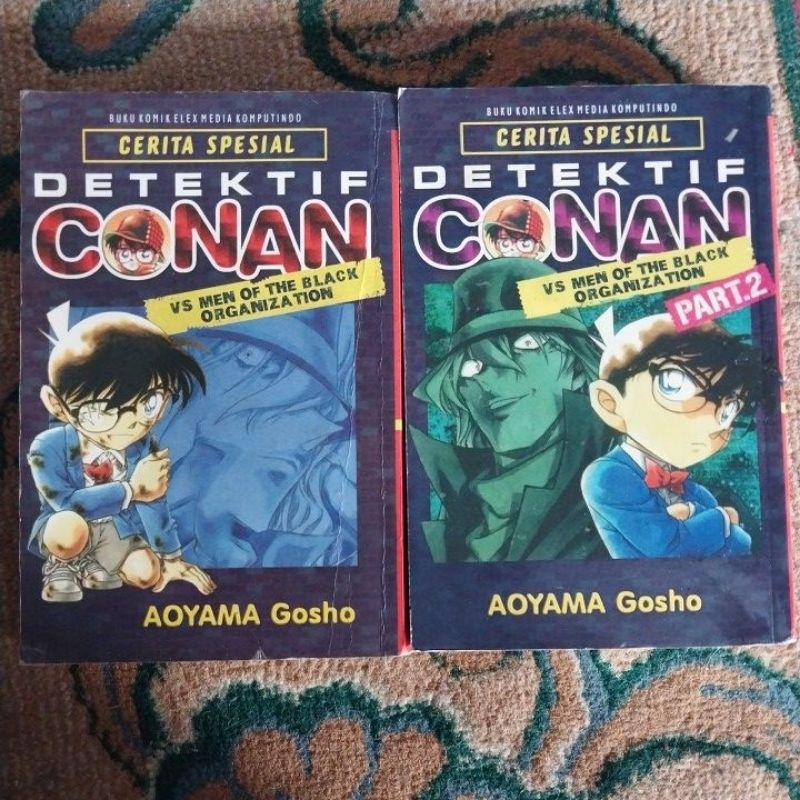 Detektif Conan vs Men of the black organization