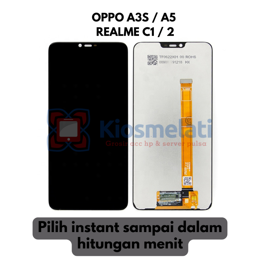 LCD + TOUCHSCREEN OPPO A3S ORI BERGARANSI  - LCD REALME 2 - LCD REALME C1