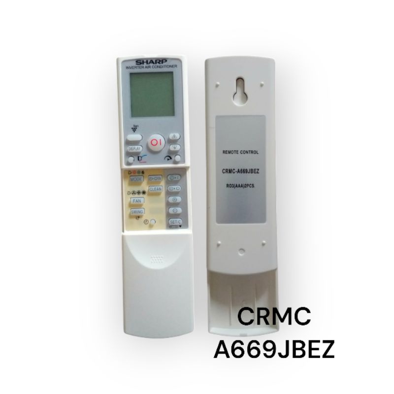 REMOT AC SHARP INVERTER CRMC A669JBEZ