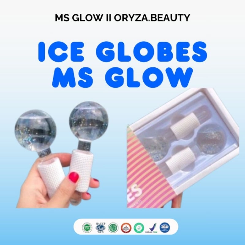 MS GLOW - ICE GLOBES ROLLER - ALAT RILEKSASI WAJAH