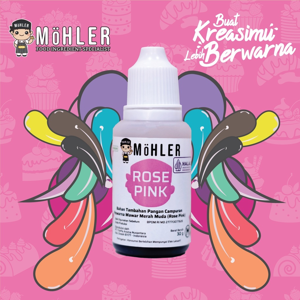 

MOHLER Coloring ROSE PINK