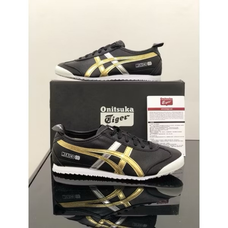 onitsuka tiger premium wrna black gold