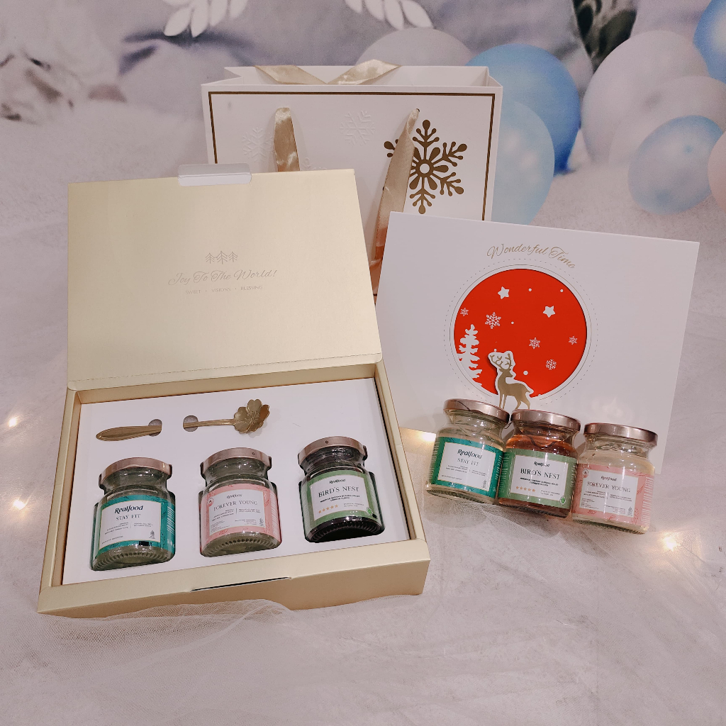 

SANTA GIFT Hampers Realfood Edisi Natal / Kado Minuman Sehat Walet - GB110
