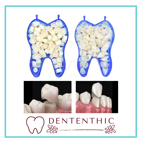 Dental Temporary Crown / Mahkota Gigi Depan Belakang Sementara Anterior Posterior