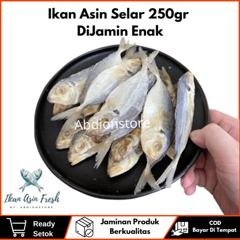 

Murah Ikan Asin Selar Jawa Jumbo Fresh 250gr Enak Terjangkau