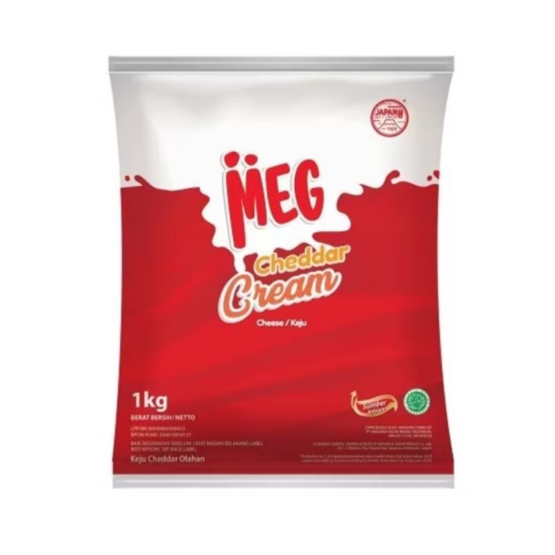 

Meg cream cheddar 1kg