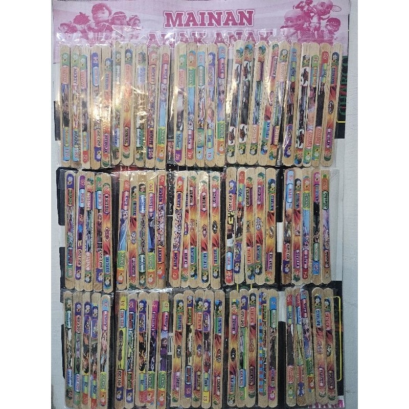 Mainan anak stik kayu Stick kayu Stik mainan anak