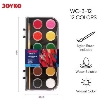 

Cat Air Joyko WC 3-12/Watercolor set WC-3-12 colors