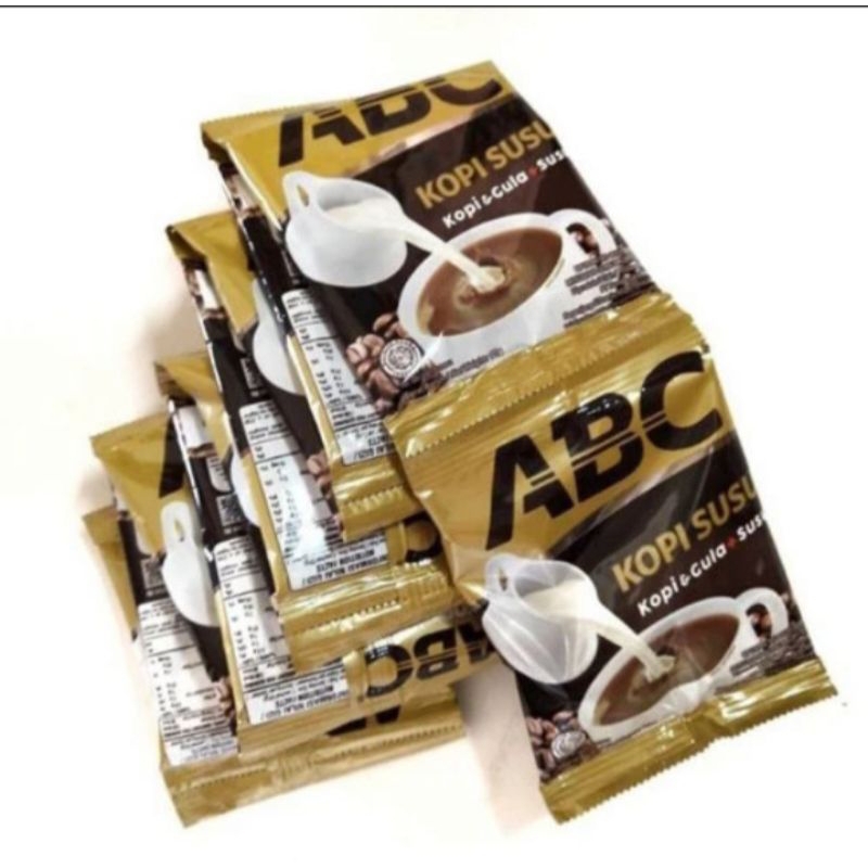 

Kopi ABC Kopi Susu dan Gula Bubuk Sachet